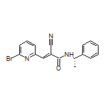 (S,E)-3-(6-Bromo-2-pyridyl)-2-cyano-N-(1-phenylethyl)acrylamide