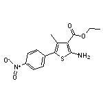 Ethyl 2-Amino-4-methyl-5-(4-nitrophenyl)thiophene-3-carboxylate