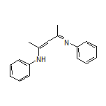 N-[4-(Phenylamino)-3-penten-2-ylidene]aniline