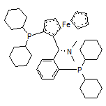 (1Sp)-1-(Dicyclohexylphosphino)-2-[(S)-[2-(dicyclohexylphosphino)phenyl](dimethylamino)methyl]ferrocene