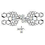 Ruthenate(1-), bis[1,1’-(1R)-[1,1’-binaphthalene]-2,2’-diylbis[1,1-bis(3,5-dimethylphenyl)phosphine-κP]]tri-μ-chlorodichlorodi-, hydrogen, compd. with N-methylmethanamine