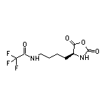 (S)-N-[4-(2,5-Dioxooxazolidin-4-yl)butyl]-2,2,2-trifluoroacetamide