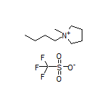 1-Butyl-1-methylpyrrolidin-1-ium Trifluoromethanesulfonate