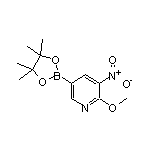 6-Methoxy-5-nitropyridine-3-boronic Acid Pinacol Ester