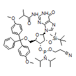 5’-O-(4, 4’-Dimethoxytrityl)-N2-isobutyryl-2’-O-(tert-butyldimethylsilyl)guanosine-3’-(2-cyanoethyl-N,N-diisopropyl)phosphoramidite