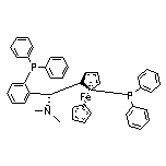 (RP)-1-[(R)-α-(Dimethylamino)-2-(diphenylphosphino)benzyl]-2-diphenylphosphinoferrocene