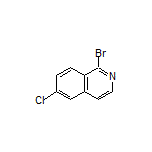 1-Bromo-6-chloroisoquinoline