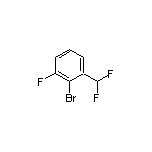 2-Bromo-1-(difluoromethyl)-3-fluorobenzene