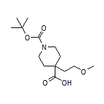 1-Boc-4-(2-methoxyethyl)piperidine-4-carboxylic acid