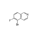 5-Bromo-6-fluoroisoquinoline