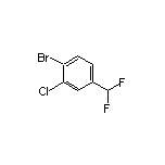 1-Bromo-2-chloro-4-(difluoromethyl)benzene