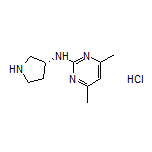 (R)-4,6-Dimethyl-N-(pyrrolidin-3-yl)pyrimidin-2-amine Hydrochloride