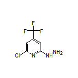 2-Chloro-6-hydrazinyl-4-(trifluoromethyl)pyridine