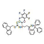 Perfluorophenyl (S)-2-(Fmoc-amino)-5-oxo-5-(tritylamino)pentanoate