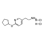 2-(6-(cyclopentyloxy)pyridin-3-yl)ethanamine dihydrochloride, 95%