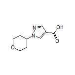 1-(Tetrahydro-2H-pyran-4-yl)-1H-pyrazole-4-carboxylic Acid