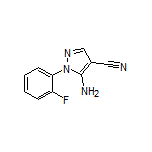 5-Amino-1-(2-fluorophenyl)-1H-pyrazole-4-carbonitrile