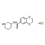 N-(Piperidin-3-yl)-2,3-dihydrobenzo[b][1,4]dioxine-6-carboxamide Hydrochloride