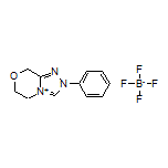 2-Phenyl-2,5,6,8-tetrahydro-[1,2,4]triazolo[3,4-c][1,4]oxazin-4-ium Tetrafluoroborate