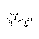 6-Methoxy-5-(trifluoromethyl)pyridine-3-boronic Acid