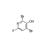 2,4-Dibromo-6-fluoropyridin-3-ol