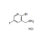 (2-Bromo-5-fluoropyridin-3-yl)methanamine Hydrochloride