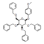 4-Methoxyphenyl 2,3,4,6-Tetra-O-benzyl-β-D-galactopyranoside