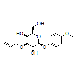 (2R,3S,4S,5R,6S)-4-(Allyloxy)-2-(hydroxymethyl)-6-(4-methoxyphenoxy)tetrahydro-2H-pyran-3,5-diol