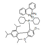 Chloro(2-dicyclohexylphosphino-3,6-dimethoxy-2’,4’,6’-tri-i-propyl-1,1’-biphenyl)(2’-amino-1,1’-biphenyl-2-yl)palladium(II)