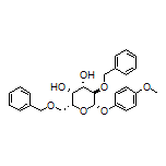 4-Methoxyphenyl 2,6-Di-O-benzyl-β-D-galactopyranoside