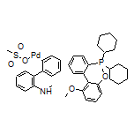 Methanesulfonato(2-dicyclohexylphosphino-2’,6’-dimethoxy-1,1’-biphenyl)(2’-methylamino-1,1’-biphenyl-2-yl)palladium(II)