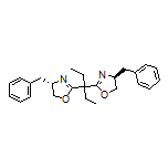 (4S,4’S)-2,2’-(Pentane-3,3’-diyl)bis(4-benzyl-4,5-dihydrooxazole)