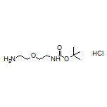 2-(2-Aminoethoxy)-N-Boc-ethanamine Hydrochloride