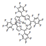 Carbonyl[5,10,15,20-tetrakis(2,3,4,5,6-pentafluorophenyl)-21H,23H-porphinato]ruthenium(II)