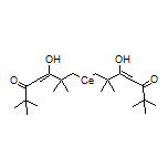 Bis(3-hydroxy-2,2,6,6-tetramethyl-5-oxohept-3-en-1-yl)cerium