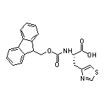 (S)-2-[[[(9H-Fluoren-9-yl)methoxy]carbonyl]amino]-3-(thiazol-4-yl)propanoic Acid