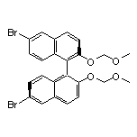 (S)-6,6’-Dibromo-2,2’-bis(methoxymethoxy)-1,1’-binaphthalene