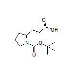 3-(1-Boc-2-pyrrolidinyl)propanoic Acid