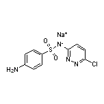 Sodium [(4-Aminophenyl)sulfonyl](6-chloro-3-pyridazinyl)amide
