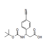 3-(Boc-amino)-3-(4-cyanophenyl)propanoic Acid