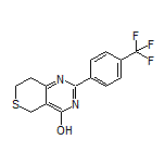 2-[4-(Trifluoromethyl)phenyl]-7,8-dihydro-5H-thiopyrano[4,3-d]pyrimidin-4-ol