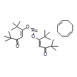 Bis(2,2,6,6-tetramethyl-3,5-heptanedionato)(1,5-cyclooctadiene)ruthenium(II)