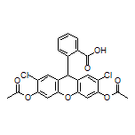 2-(3,6-Diacetoxy-2,7-dichloro-9H-xanthen-9-yl)benzoic Acid