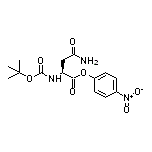 Boc-L-asparagine 4-Nitrophenyl Ester