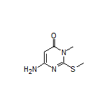 6-Amino-3-methyl-2-(methylthio)pyrimidin-4(3H)-one