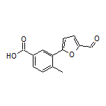 3-(5-Formyl-2-furyl)-4-methylbenzoic Acid