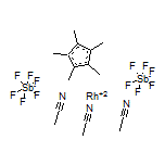 Tris(acetonitrile)pentamethylcyclopentadienylrhodium(III)