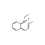 1-Ethyl-2-methyl-1-quinolinium Iodide