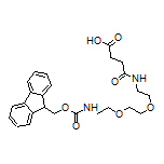 N-(Fmoc-8-amino-3,6-dioxaoctyl)succinamic Acid