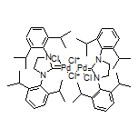 Dichloro[1,3-bis(diisopropylphenyl)imidazoliden-2-ylidene]palladium(II) Dimer